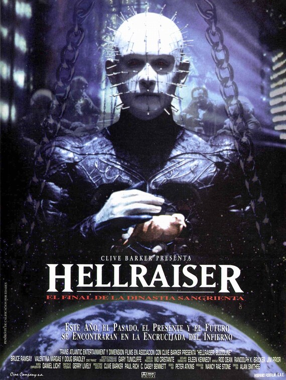 Hellraiser Movie poster Lobby Card Clive Barker