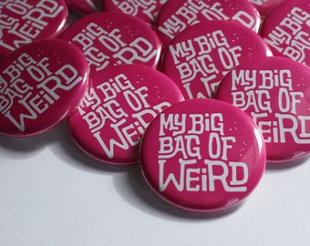 Big Bag of Weird Pinback Button