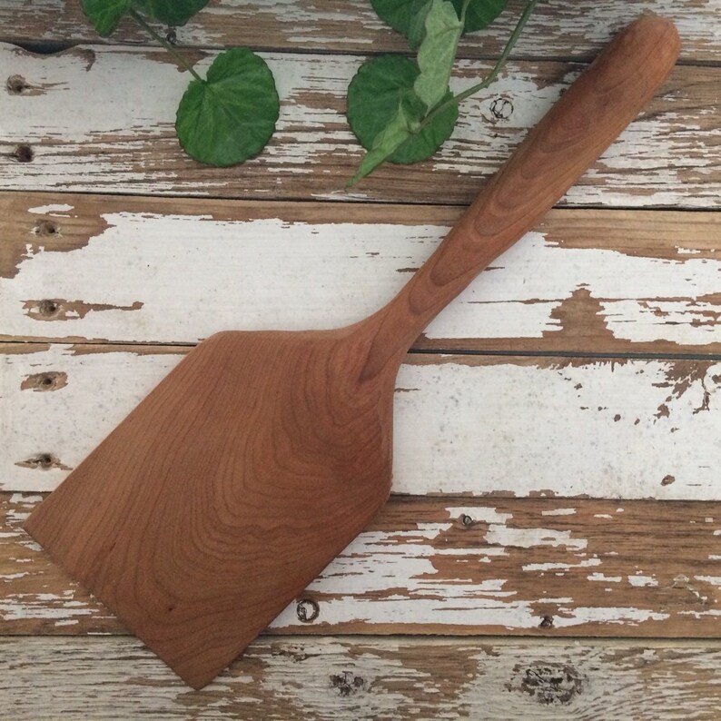 Vintage Wood Butter Paddle Kitchen Utensil Cheese Board Charcuterie Display Food Photo Prop