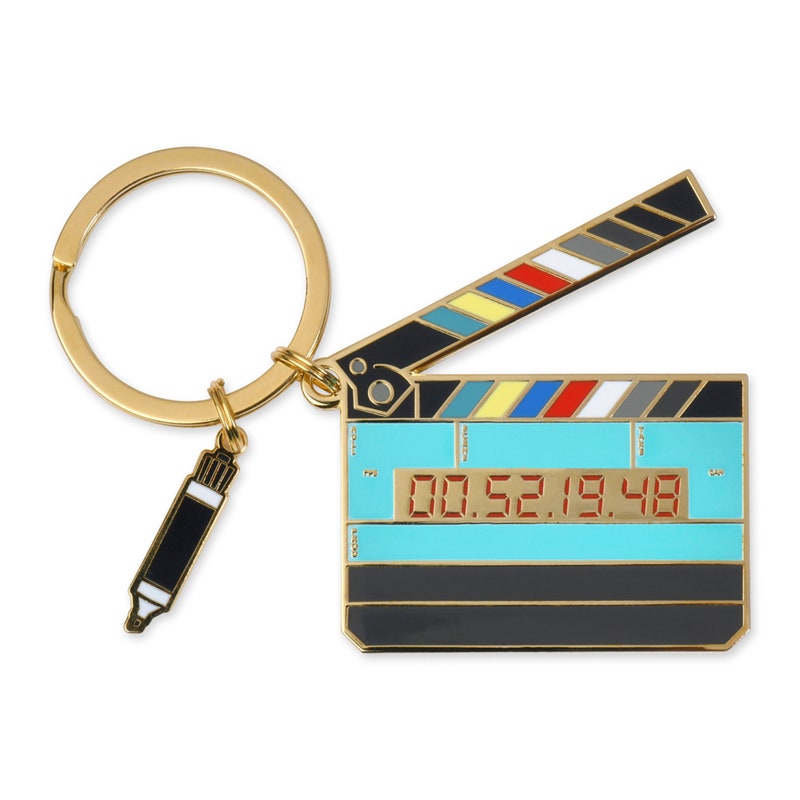 Enamel Movie Keychain - Etsy