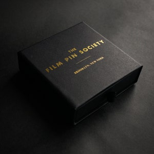 Film Pin Society Display box for enamel pins! Add to any order!
