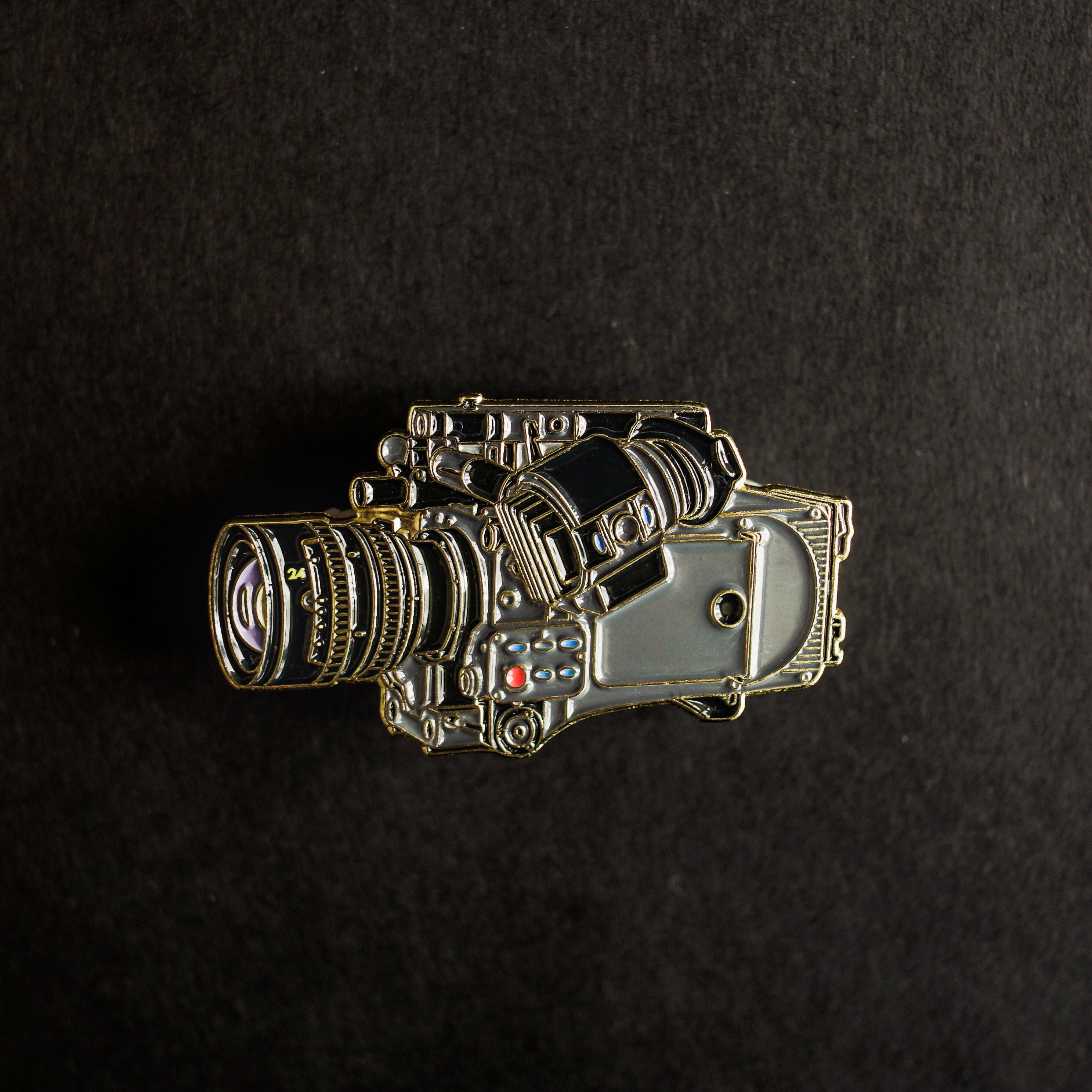 Camera Pin Button Cine Camera Enamel Pin! Made for Filmmakers, Cinematographers, Camera ...