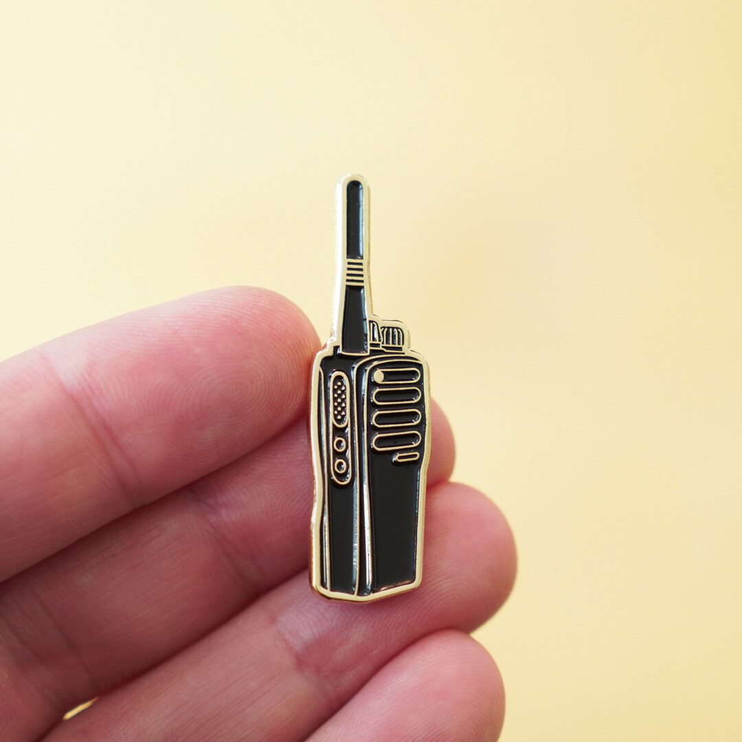 Walkie Talkie Enamel Pin! Great Gift for Film Crew, Production, Wrap ...