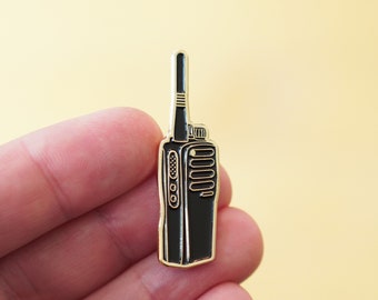 Walkie Talkie enamel pin! Great gift for film crew, production, wrap gifts, producers, filmmakers and movie lovers!