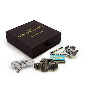 Cine Production Box Set. Ultimate enamel pin gift set for cinematographers, videographers, directors, filmmakers and producers!