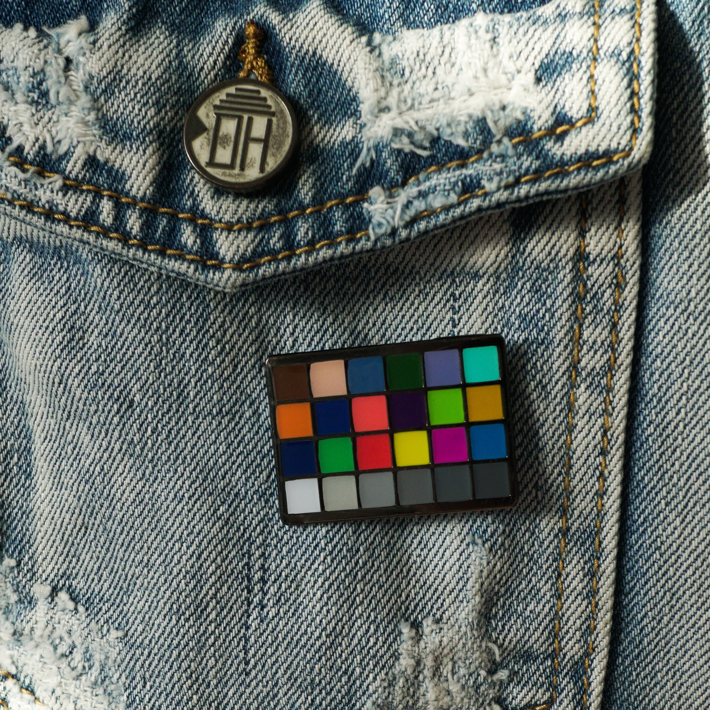 Color Chart Enamel Pin! 24 Colors, Perfect for Filmmakers ...
