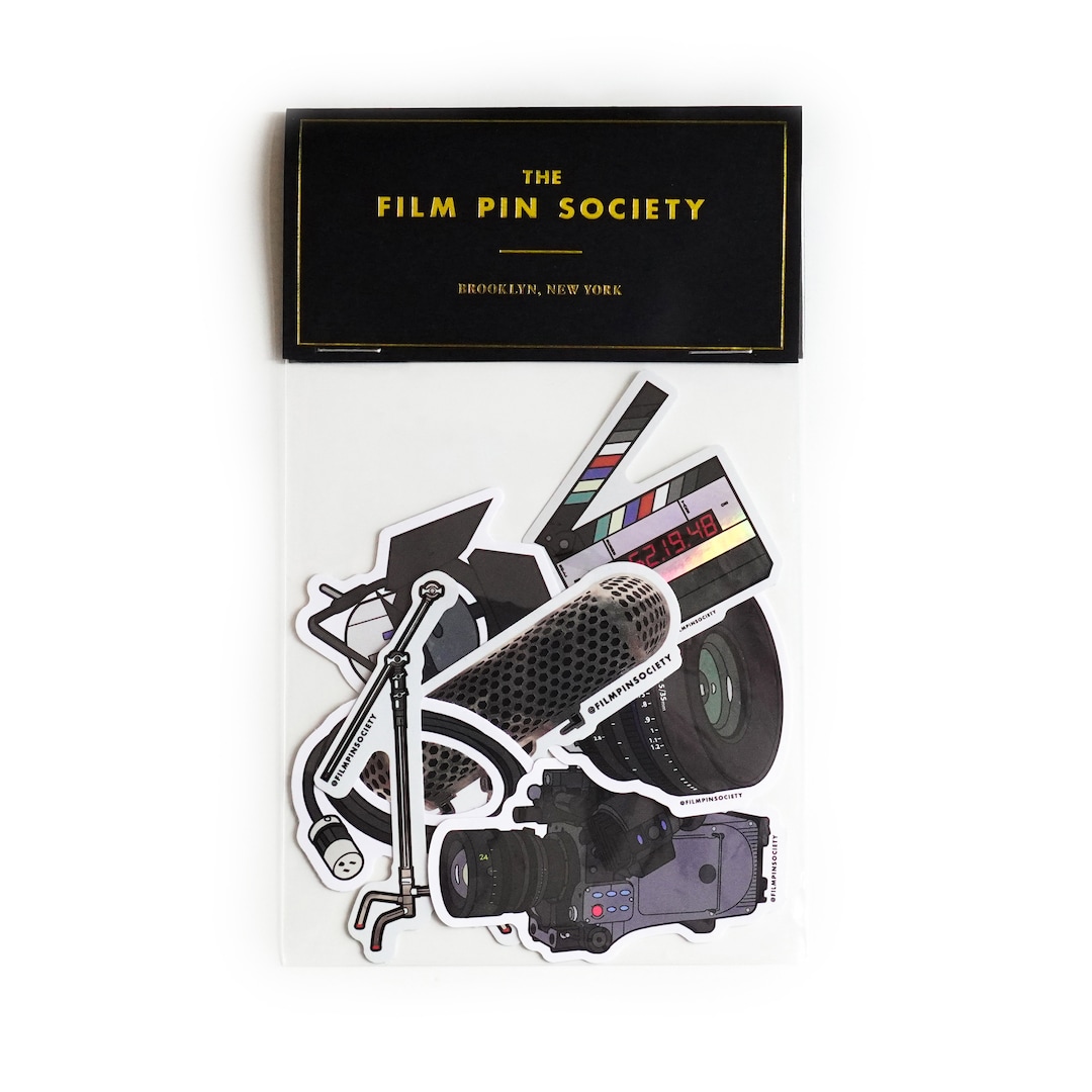 Film Production Sticker Pack. Perfect for Filmmakers, Movie Lovers