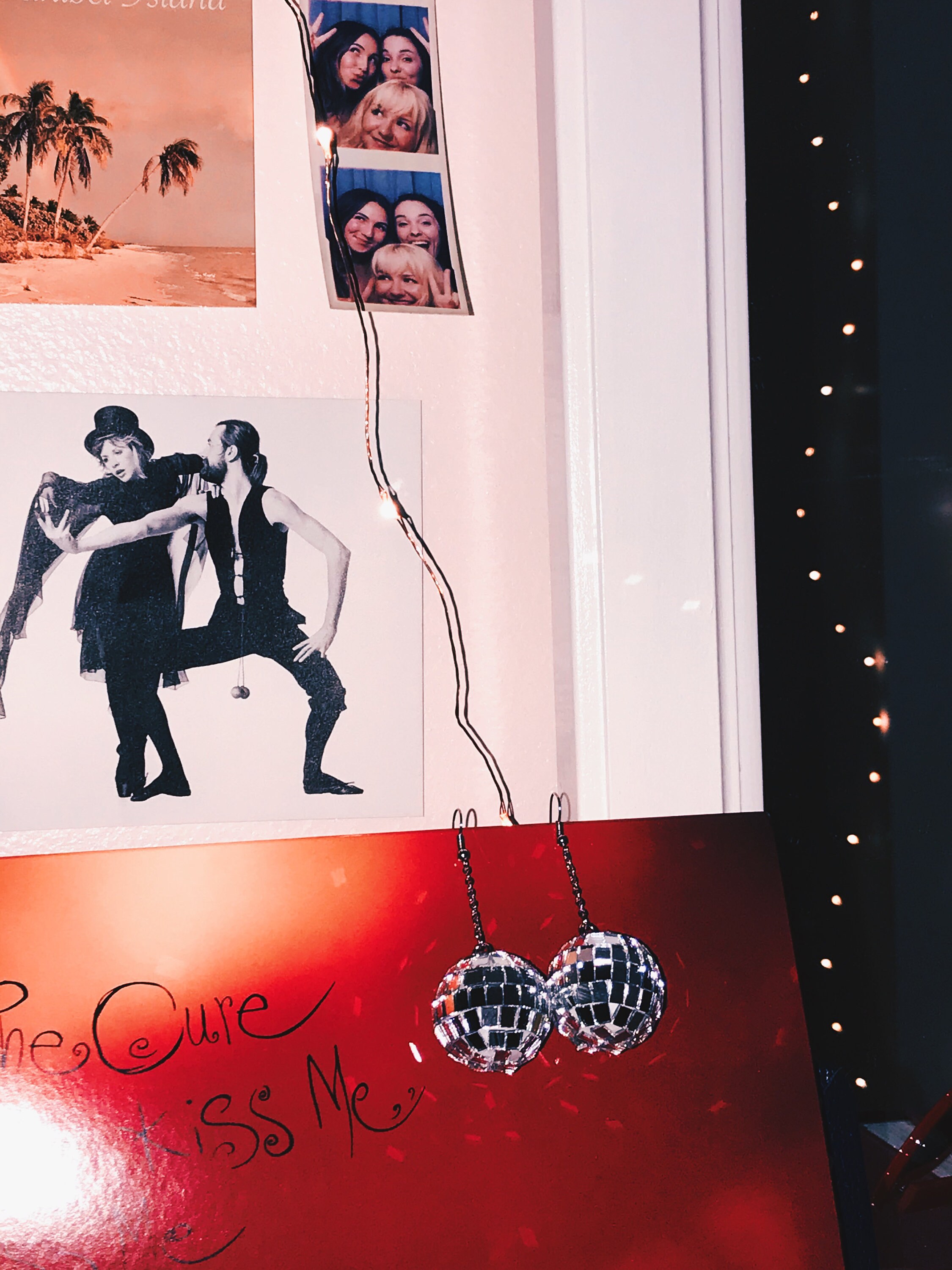 Disco Ball Statement Earrings Etsy