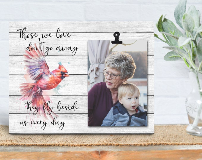 Cardinals Loved Ones Picture Holder Photo Frame