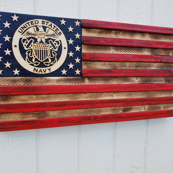 US Navy Challenge Coin Display Flag for Navy Valentine gift, Navy Retirement gift, Navy Promotion gift, Navy Graduation, Navy Birthday Gift