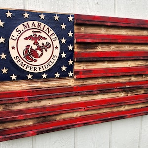 US Marine Challenge Coin Holder Display for Retirement, Birthday, Veterans, Graduation, Valentine&#39;s Day, Christmas, Promotions, or PCS Gift