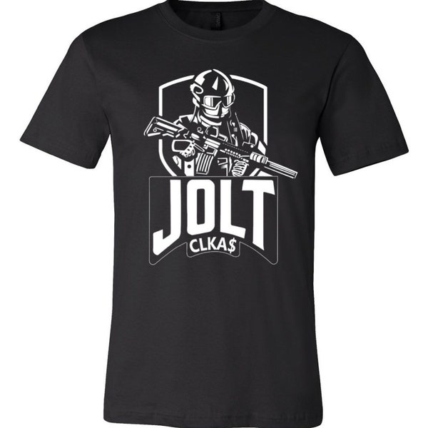 Black Unisex ADULT T-Shirt - JOLT Gamer Merch