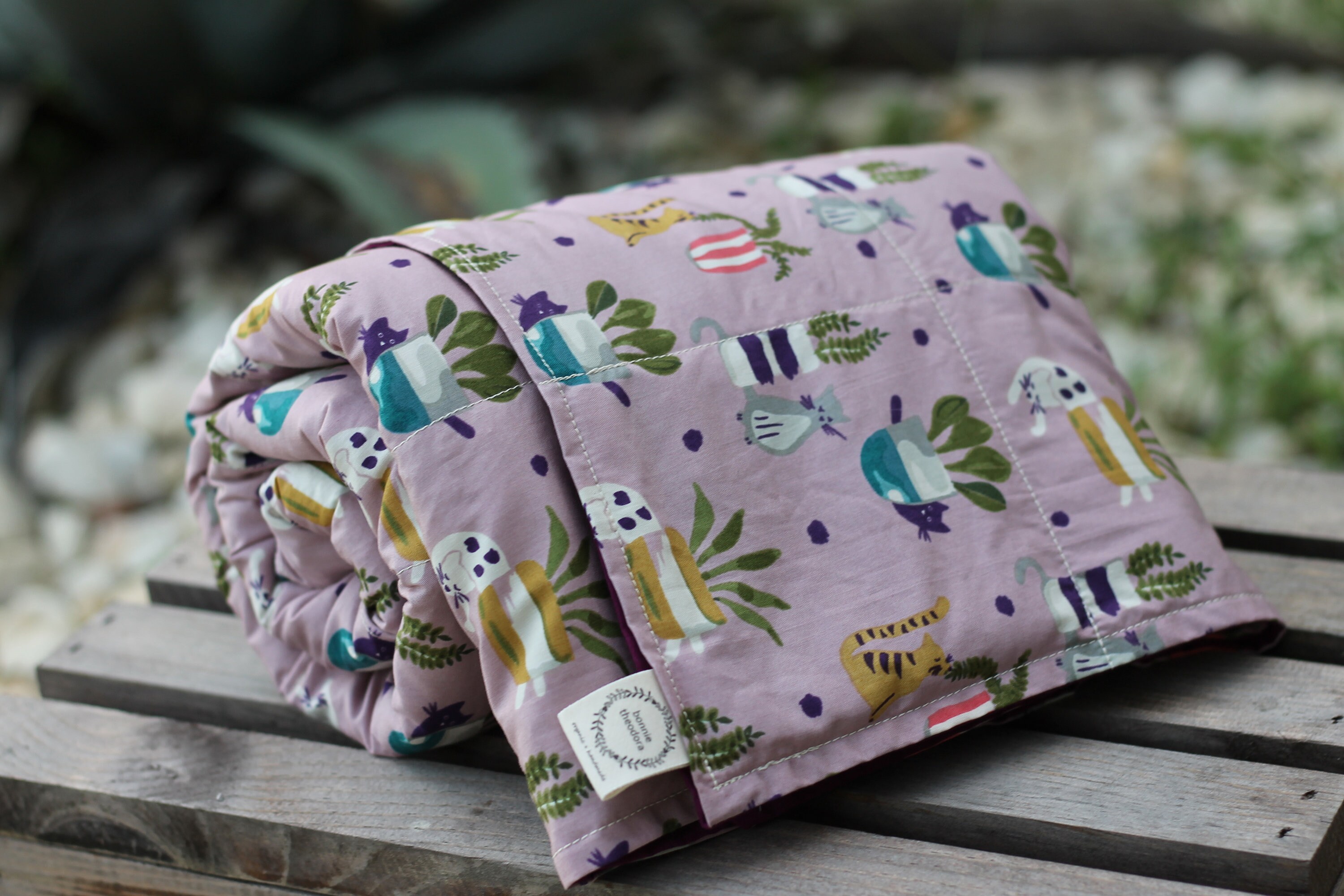 Child's Organic Weighted Blanket, Catnap Organic Cotton, Choose Your