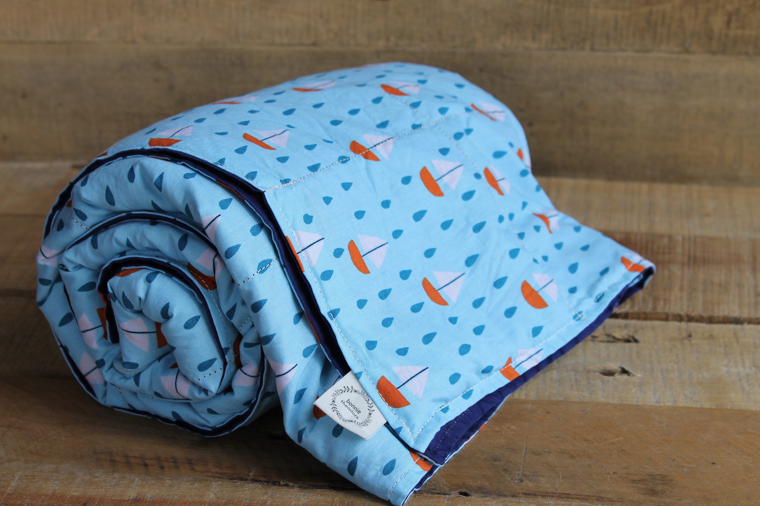 Organic Weighted Blanket Made In Usa - designedbyvr