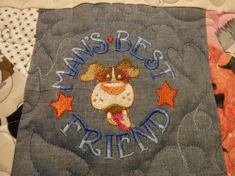 Funny Dog quilt