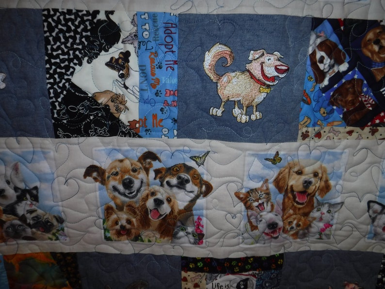 Funny Dog quilt