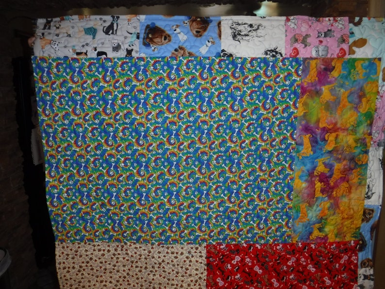 Funny Dog quilt