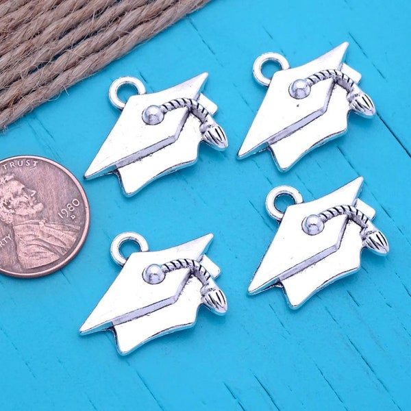 Graduation Cap Charm - Etsy