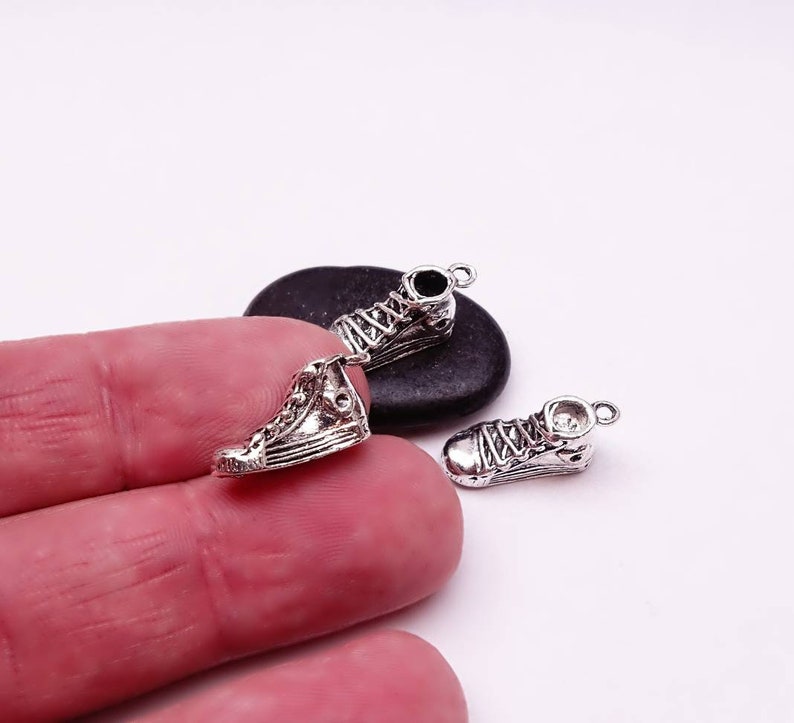12 Pc Shoe Charm Shoe Shoe Charm Sneaker Charms Wholesale Etsy