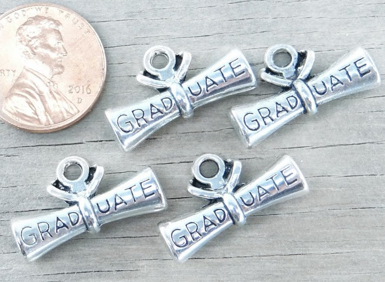 wholesale charm Charms alloy charm box15 graduation diploma graduation 12 pc Dipoma charm