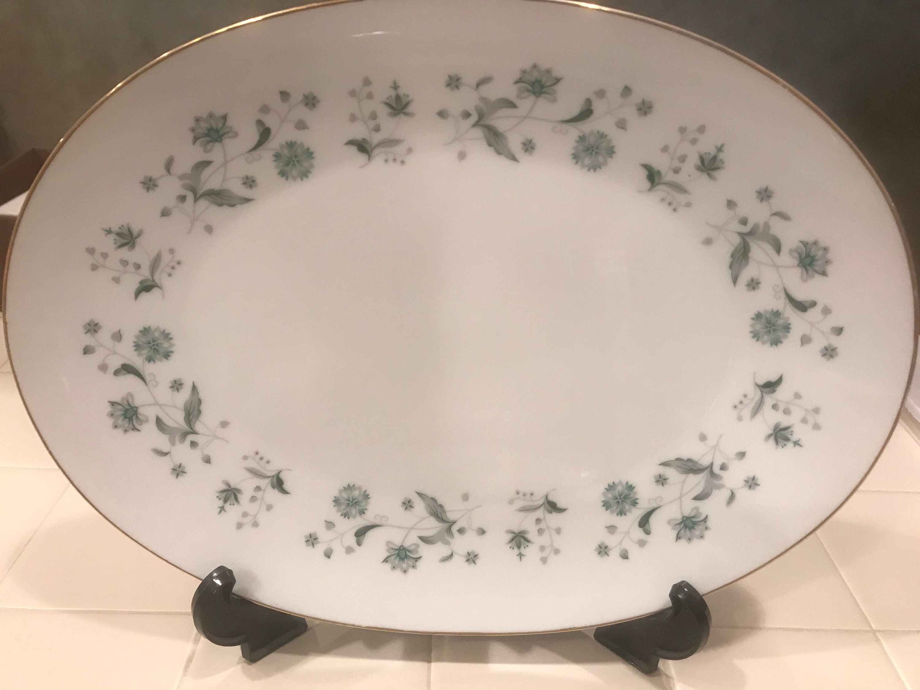 Vintage 1950s Style House Fine China Juliet Oval Serving Etsy