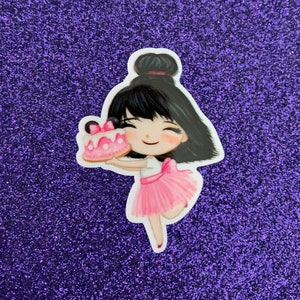 5pc. Girl and Disney World, Cupcake, Ice Cream, Lollipop, Disneyland, Planar, Flatback, Cabochon, Bow Center,