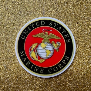 5pc. Marines, Army, Sailor, First Responder, Law Enforcement, Bravery, Planar Resin Flatback, Cabochon, Flat Back, Carrers, Strong, Navy