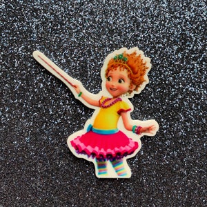 5pc. Fancy Princess, Resin, Planar, Flatback, Cabochon, Bow Center