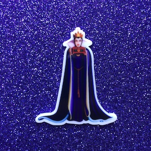 Snow White Evil Queen Mirror Mirror on the Wall Resin Planar Birthday Party Villain 5pc Poison Apple Slime Charm Flatback Bow Center