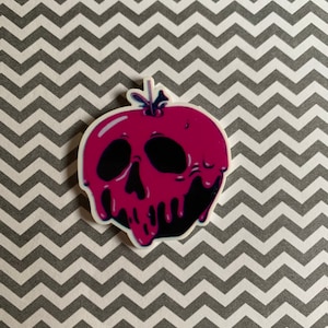 Snow White Evil Queen Mirror Mirror on the Wall Resin Planar Birthday Party Villain 5pc Poison Apple Slime Charm Flatback Bow Center