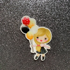 5pc. Girl and Disney World, Cupcake, Ice Cream, Lollipop, Disneyland, Planar, Flatback, Cabochon, Bow Center, Faux Ice Cream