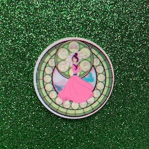 5pc. Mulan, Resin, Planar, Flatback, Cabochon, Bow Center,
