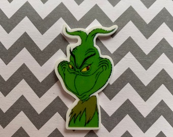 5pc. The Green Guy!!,  Planar Resin Flatback
