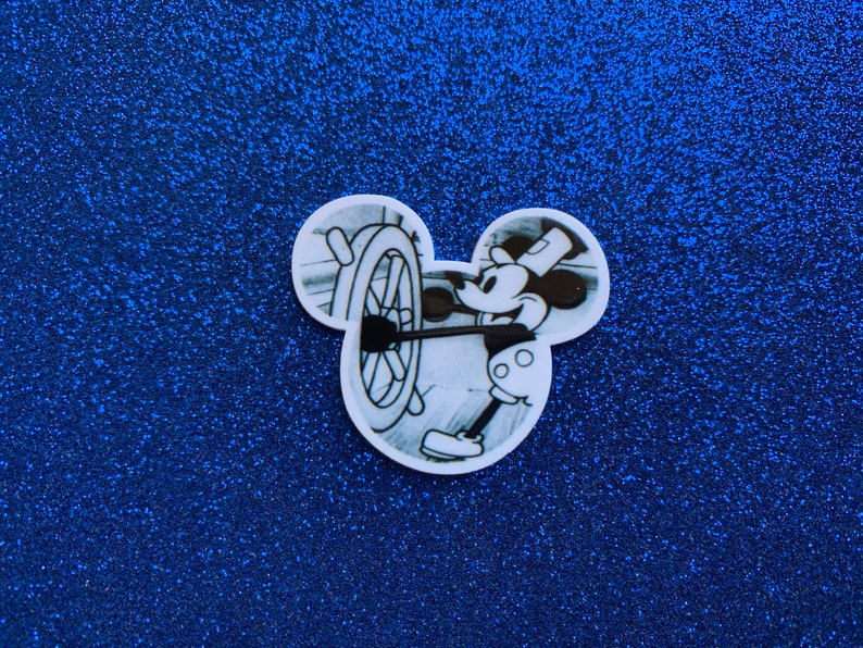 5pc. Mickey Mouse, Disneyland, Planar, Flatback bild 1
