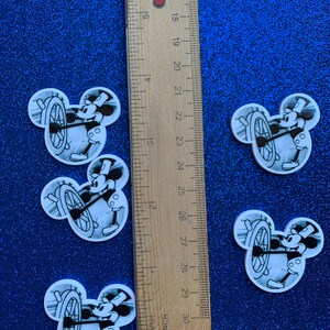 5pc. Mickey Mouse, Disneyland, Planar, Flatback bild 10