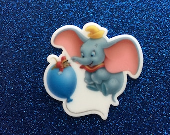 5pc. Dumbo con amigos, Planar, Flatback, Cabujón, Bow Center, Slime Charm