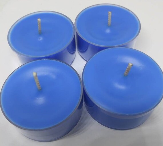 Blue Tea light Candles Wiccan Altar and Ritual Candles for Etsy