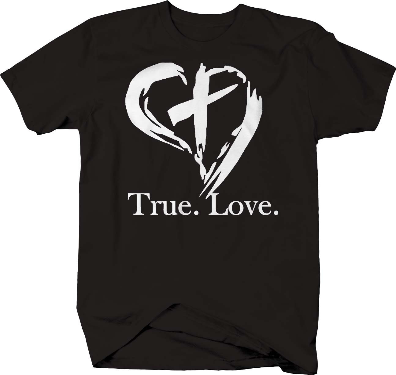 True. Love. Christian Jesus Heart Cross Religious tshirt | Etsy