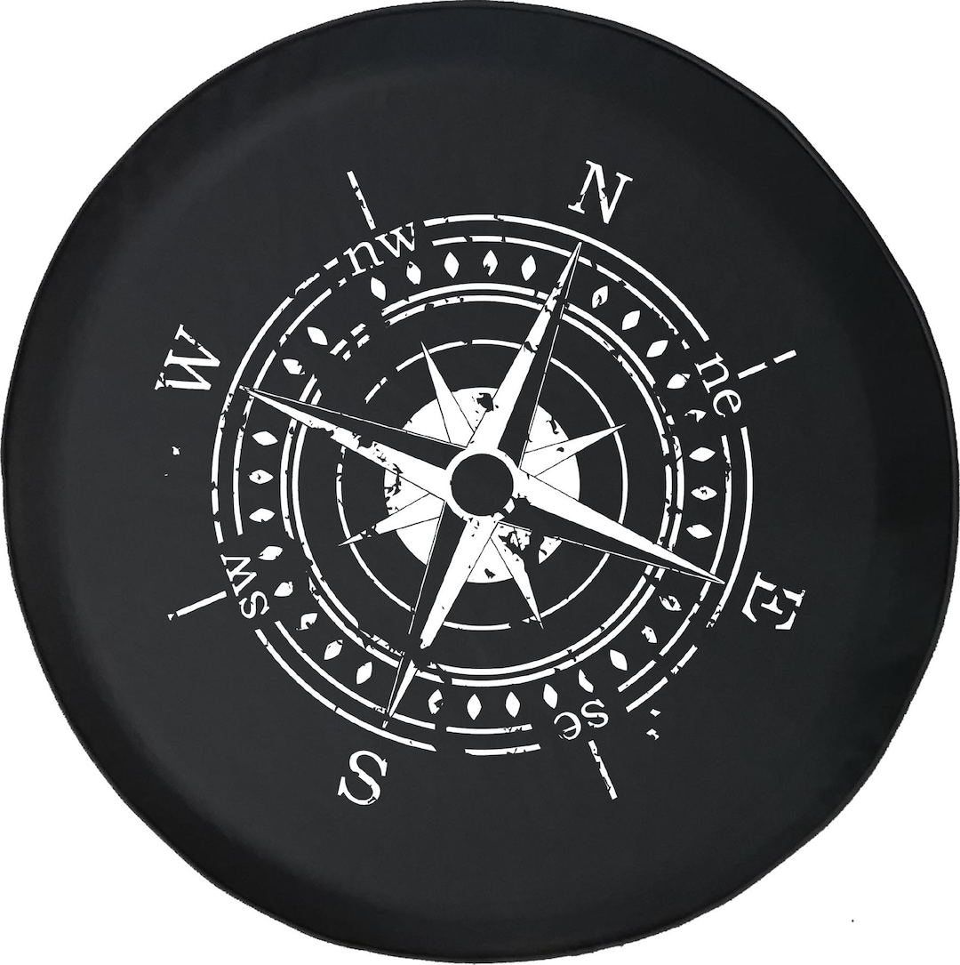 Distressed Nautical Compass Travel Cover Fits Jeep Wrangler - Etsy