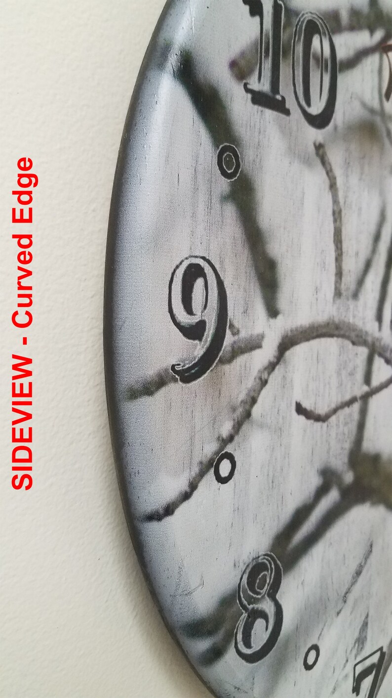 Mountain Lake Wall Clock Nature Wall Art Scenic Home Decor Etsy