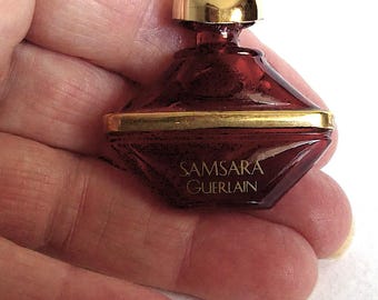 Samsara Guerlain Eau De Parfum Bottle With Original Box Marked