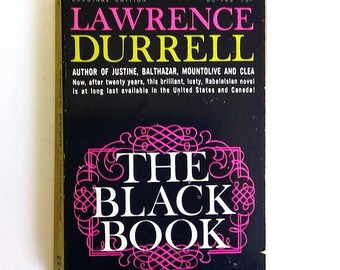Il libro nero di Lawrence Durrell, 1962, edizione Giant Cardinal, copertina flessibile