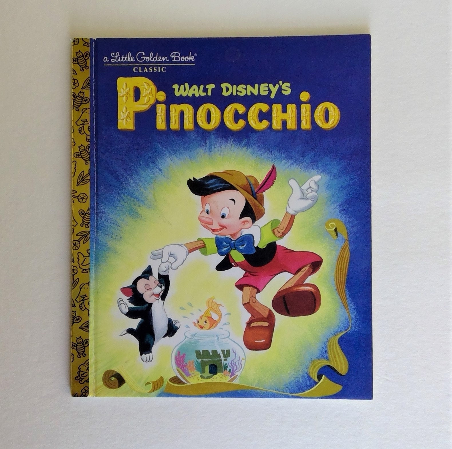 1960s ディズニー ピノキオ A Little Golden Book 英語 ビンテージ