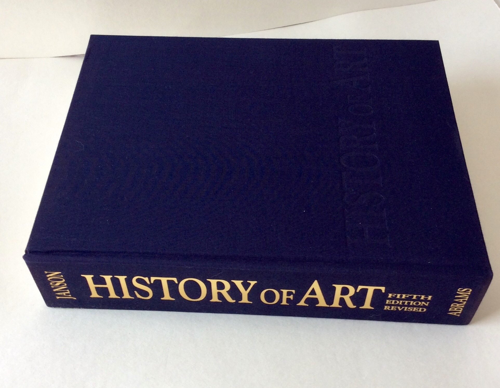 History of Art, by HW Janson & Anthony F Janson. Harry N Abrams, Inc