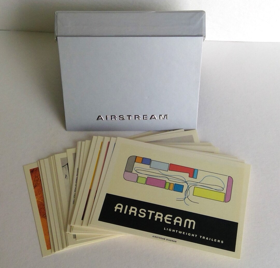 Airstream. Boxed Airstream Postcards. Chronicle Books, 2000. 35