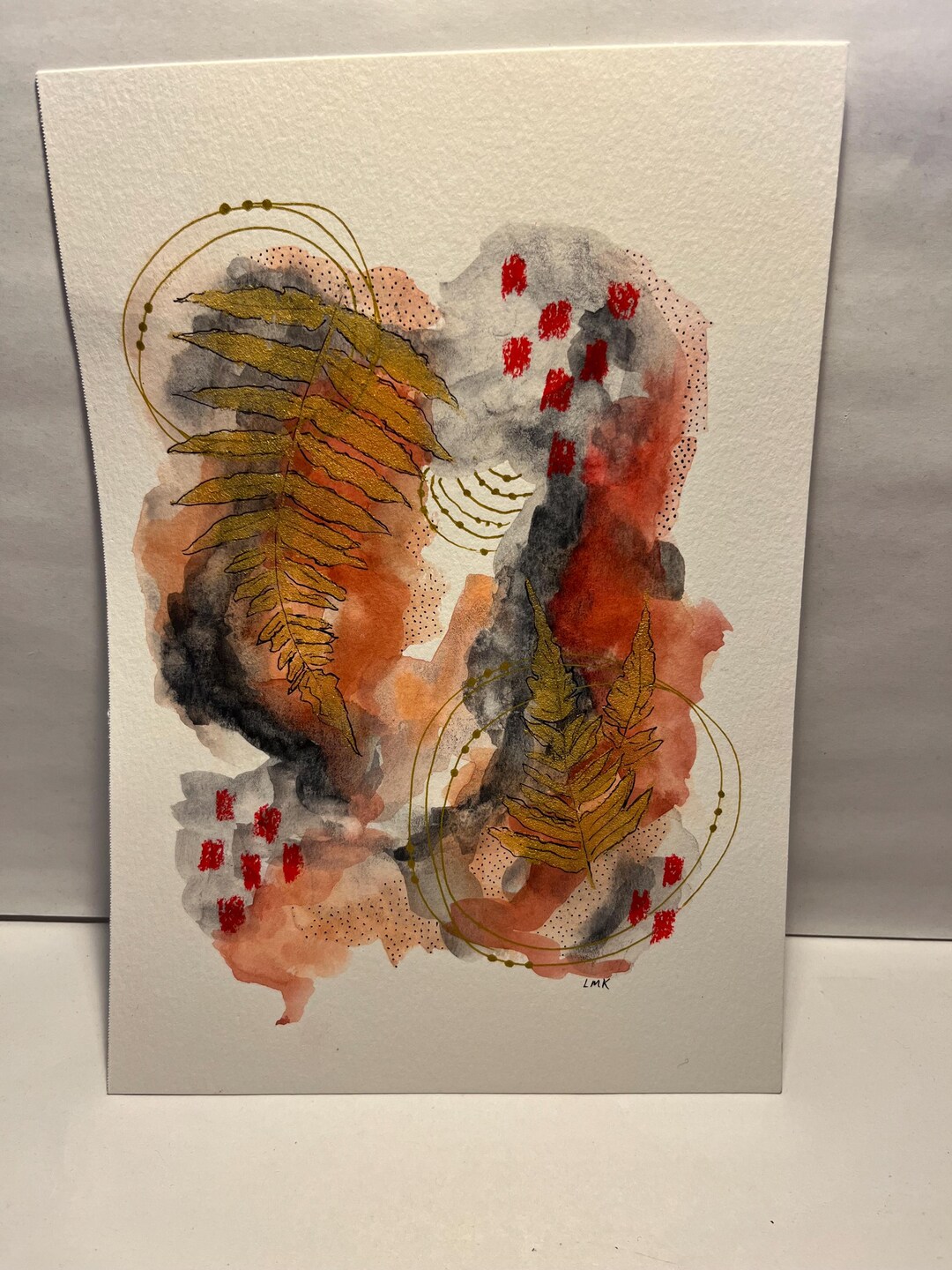 Watercolor Painting, Pen and Ink, Abstract Art - Etsy