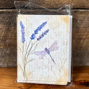 Note cards, mixed media prints, set of 10, blank inside