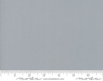 Moda Bella Solids Silver 100% Cotton Fabric