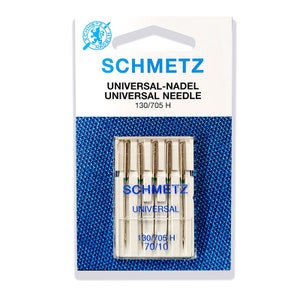 Schmetz Universal Sewing Machine Needles - 70/10, 80/12, 90/14