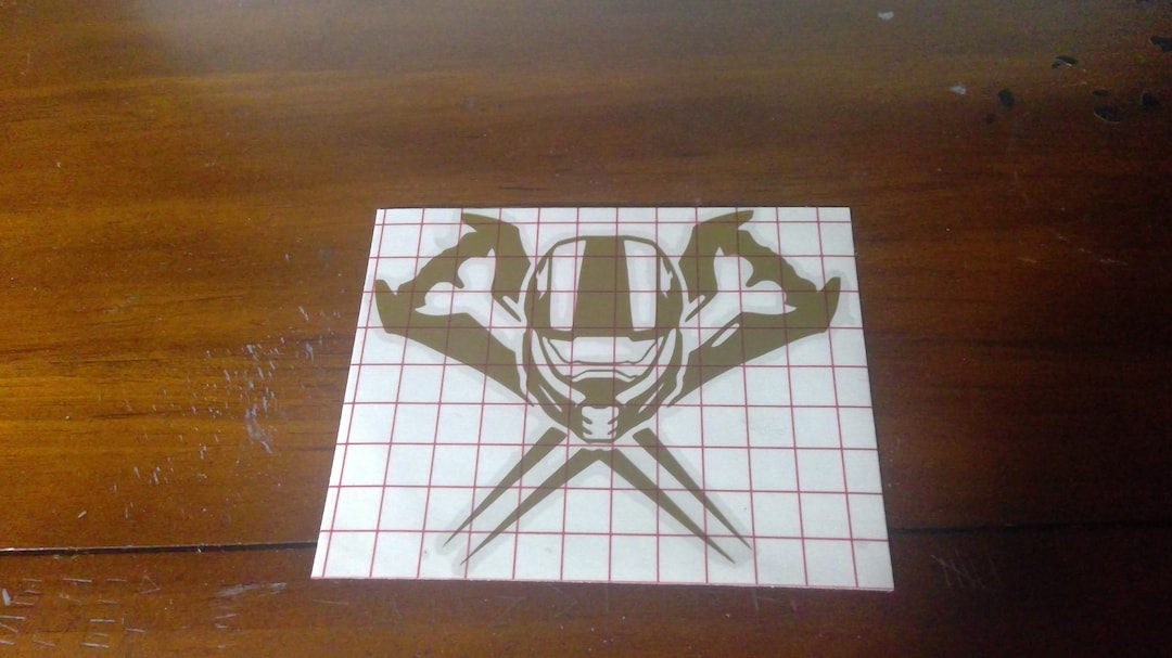 Halo Car Decal, for Him, for Her, Laptop Sticker, Wall Decal Etsy